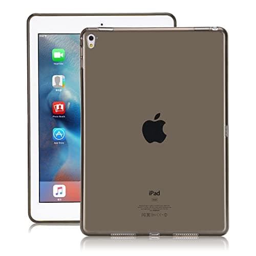 Image of Demacia Asgens iPad Air3 (3rd Gen) 10.5'' 2019 / iPad Pro 10.5'' 2017 Case, Black Clear Slim Silicon Case Flexible Soft TPU Shockproof Tablet Case iPad Air 3 10.5'' (2019) / iPad Pro 10.5'' (2017)