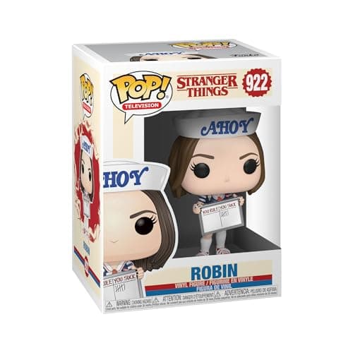 Image of Funko POP! TV: Stranger Things-Robin - Collectable Vinyl Figure - Gift Idea - Official Merchandise - Toys for Kids & Adults - TV Fans - Model Figure for Collectors and Display