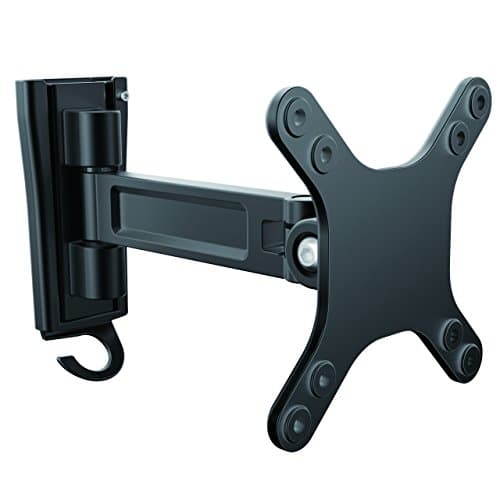 Image of StarTech.com Monitor Wall Mount - Single Swivel - Supports Monitors 13” to 34” - VESA Monitor Wall Mount Bracket - Black (ARMWALLS)