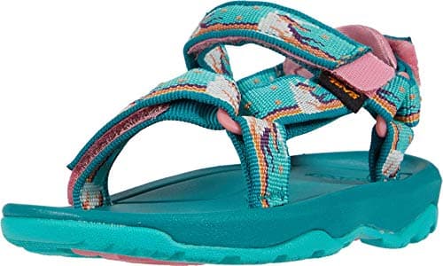 Image of Teva Hurricane XLT2, Unisex Kids Open Toe Sandals, Green (Unicorn Waterfall Uwtr), 4 UK (20 EU)