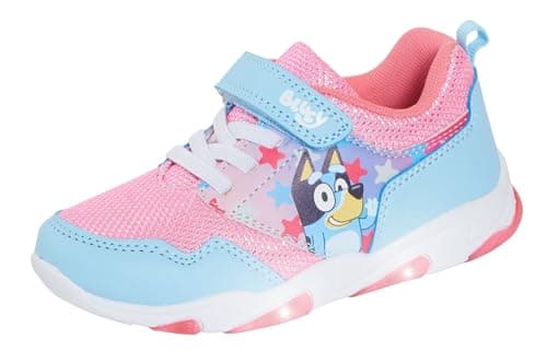 Image of Bluey Light Up Trainers for Girls EU 24 / UK 7 Child Pink