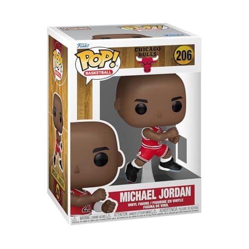 Image of Funko POP! NBA: Chicago Bulls - Michael Jordan - 1989 The Shot - Collectable Vinyl Figure - Gift Idea - Official Merchandise - Toys For Kids & Adults - Model Figure for Collectors and Display
