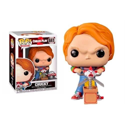 Image of Funko Pop! 44836 Movies - Child's Play 2 - Chucky with Buddy & Scissors Exclusive #841