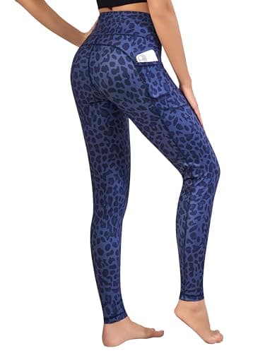 Image of Love My Fashions® Leggings for Women UK Tummy Control High Waist Gym Leggings with Pockets Camouflage & Leopard Print Ladies Tights Buttery Soft Stretchy Yoga Pants
