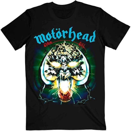 Image of Motorhead Overkill Official Tee T-Shirt Mens Unisex (Large) Black