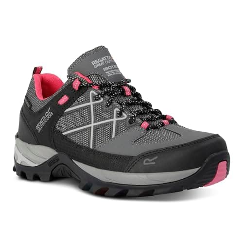 Image of Regatta Women's Samaris III Low Walking Shoes with ISOTEX Membrane, Perfect for Hiking, Walking & Outdoors