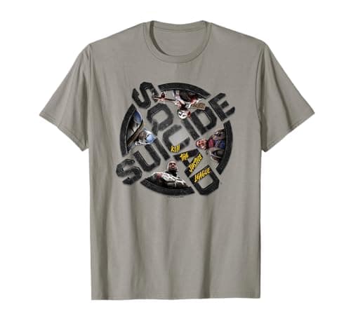 Image of Suicide Squad: Kill the Justice League Logo and Squad T-Shirt