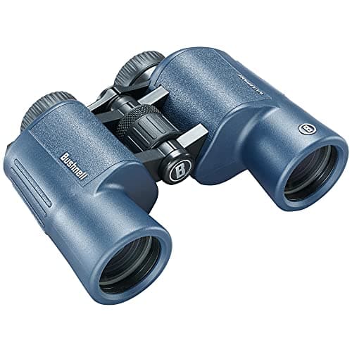 Image of Bushnell - H2O 2-8x42 Dark Blue Porro - Fully Multicoated - Waterproof/Fogproof - Twist Up Eyecups - Watersport - Boating
