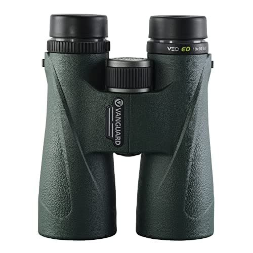 Image of Vanguard VEO ED 10x50 Lightweight Binocular with ED Glass, Waterproof/Fogproof, Green