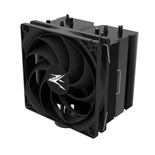 Image of Zalman CNPS10X Performa Black 135mm Turbo CPU Ventirad Cooler for Desktop, Laptop