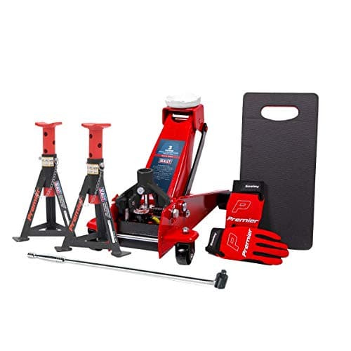 Image of Sealey Trolley Jack 3 Tonne Combo - 3290CXCOMBO