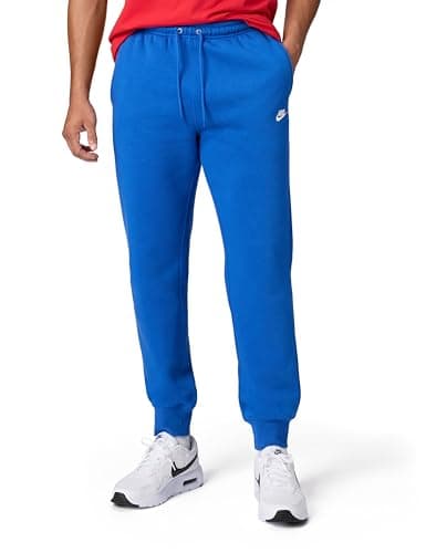 Image of NIKE Club Men's Jogging Bottoms, Game Royal/Game Royal/White, FN3787-480, XL