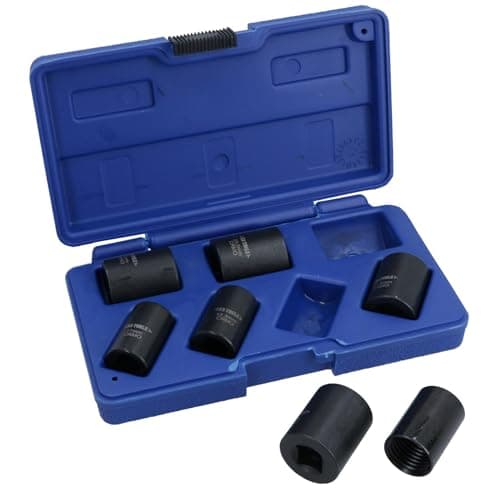 Image of AB Tools 7pc 1/2" Drive Twist Socket Set/Wheel Lock nut Remover/Removal
