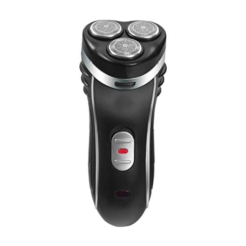 Image of Bauer Professional 38780 Men’s Electric Shaver/Three Flexible Rotary Heads/Ergonomic Grip/Pop-Up Sideburn Trimmer/Cordless & Rechargeable/Head, Face & Body Shaver