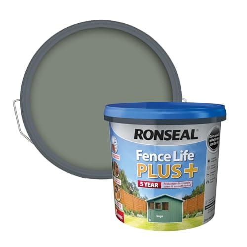 Image of Clear Ronseal FENCELIFE Plus SAGE 5L