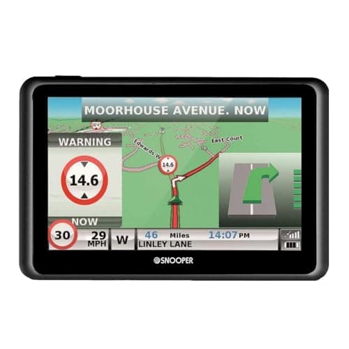 Image of Snooper TRUCKMATE S6900 Truck Sat Nav UK with Live Traffic - HGV Sat Nav Trucks UK 2024 - Lorry Sat Nav UK, Black