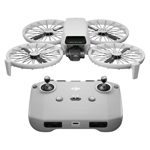 Image of DJI Flip, Drone With 4K UHD Camera for Adults, Under 249 g, 3-Axis Gimbal Stabilization, 13km Video Transmission, Palm Takeoff, Auto Return, 1 Battery for 31-Min Flight Time, Intelligent Flight