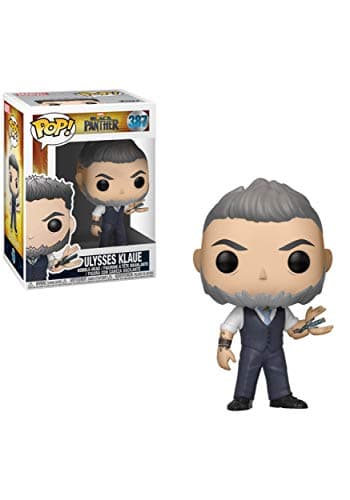 Image of Funko POP! Marvel Black Panther: Ulysses Klaue - Erik Killmonger - Collectable Vinyl Figure - Gift Idea - Official Merchandise - Toys for Kids & Adults - Movies Fans - Model Figure for Collectors