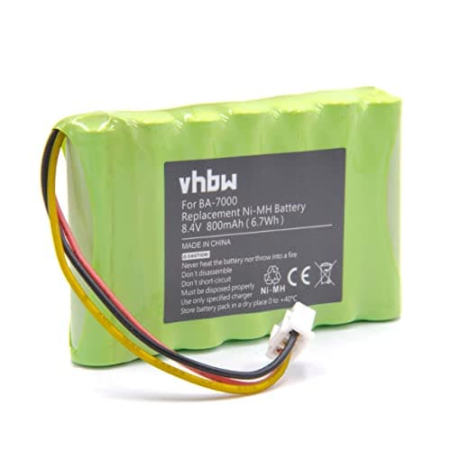 Image of vhbw Battery compatible with Brother PT PT7600VP, PT-7600, PT-7600VP, PT7600 Printer Copier Scanner Label Maker (800 mAh, 8.4 V, NiMH)