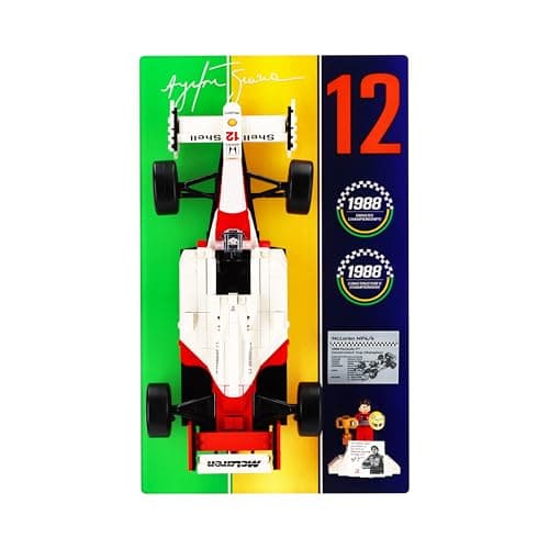 Image of Wall display for LEGO 10330 McLaren MP4/4 & Ayrton Senna