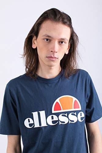 Image of ellesse Prado Men's T-Shirt, mens, T-Shirt - Blue (Dress Blue) - Medium