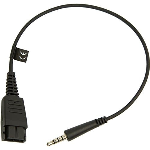 Image of Jabra QD Straight to 3.5 mm Jack Cord for Speak 410/510 Speakerphone