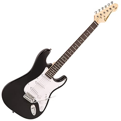 Image of Encore E60BLK Blaster Electric Guitar - Gloss Black
