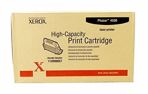 Image of Xerox Phaser 4500 Black High Capacity Toner Cartridge (18,000 Pages) - 113R00657