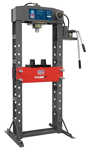 Image of Sealey 30 Tonne Premier Heavy Duty Floor Type Hydraulic Press - YK30F