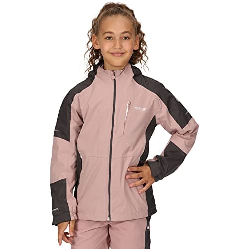 Image of Regatta Kids Calderdale II Waterproof Full Zip Jacket - Fuchsia - 3-4Y