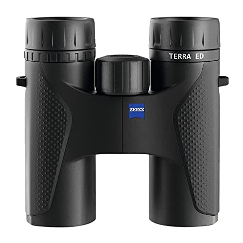Image of ZEISS Terra ED Binoculars 8x32 Waterproof, and Fast Focusing with Coated Glass for Optimal Clarity in All Weather Conditions for Bird Watching, Hunting, Sightseeing, Black