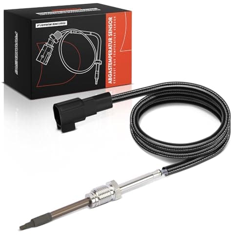 Image of Frankberg Exhaust Gas Temperature Sensor EGT Sensor 2-Pin Compatible with Galaxy Galaxy MK II Van Kug.a II Mondeo IV Mondeo IV Saloon Mondeo IV Turnier S-Max Replace# 1797830