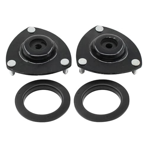 Image of Roneeson Front Driver and Passenger Side Shock Absorber Upper Strut Mounts with Bearing for Honda Civic 2001-2005, CRV 2002-2006, Element 2003-2011, Acura RSX 2002-2006