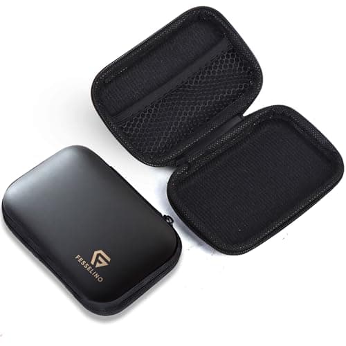 Image of Black Premium Quality Compact Digital Hard Camera Case Hard case with Foam Cover Bag Box Compatible for Sony, Cannon, Samsung, Fujifilm, Olympus, Panasonic, Kodak, Casio, Nikon Camera