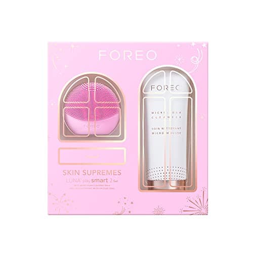 Image of FOREO Skin Supremes LUNA play smart 2 + Micro Foam Cleanser 100ml - Face Brush + Facial Cleanser Skin Care Set - Beauty Birthday Gifts for Her - Face Massager & Skin Analysis - Gifts for Women