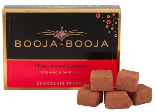 Image of Booja - Booja, Honeycomb Caramel Vegan Chocolate Truffles 92g