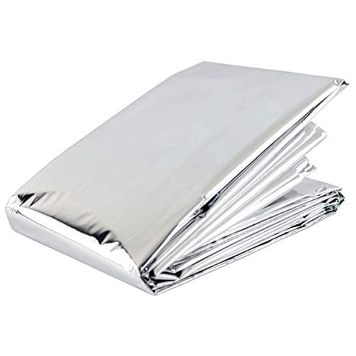 Image of Handy Aid Emergency Thermal Foil Blanket Silver 210cm x 130cm (Pack of 1)