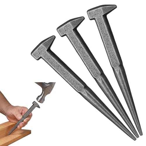 Image of Otoolling 3pcs 1/8" Nail Punch Tool Set for Woodworking Japanese Nail Setter Heavy Duty Black Steel Durable Precision Tool for Woodworking and Finishing Projects