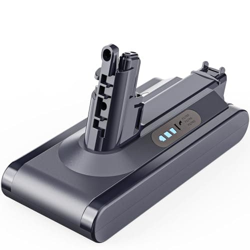 Image of Replacement Battery for Dyson V10-6500mAh V10 Battery Compatible with Dyson V10 Animal V10 Absolute V10 Motorhead Fluffy Cordless Handheld Vacuum Cleaner