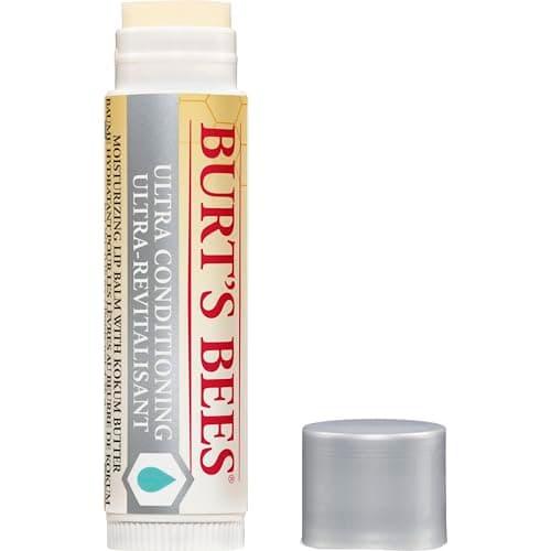 Image of Burt's Bees Lip Balm Ultra Conditioning, Intense Moisturising Lip Balm With Kokum & Shea Butters, 4.25g