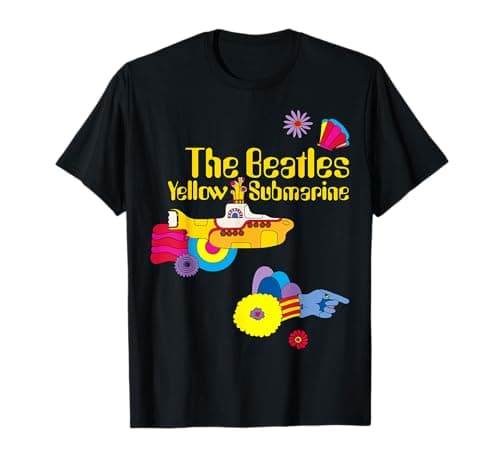 Image of The Beatles Yellow Submarine - Patches T-Shirt
