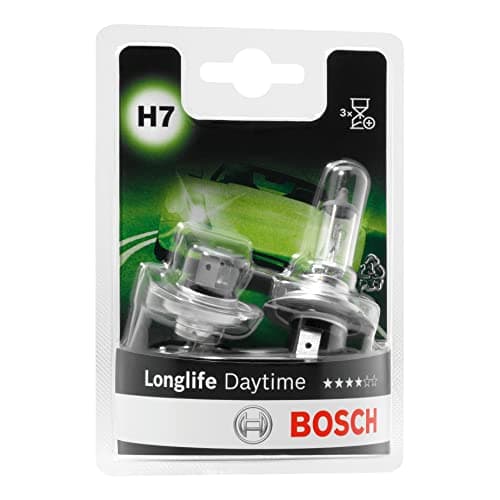Image of Bosch H7 (477) Longlife Daytime Headlight Bulbs - 12 V 55 W PX26d - 2 Bulbs