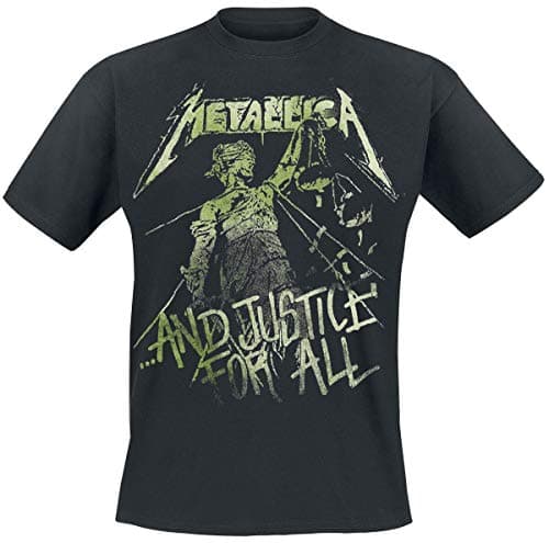 Image of Metallica Ride The Lightning T-Shirt, Black, L