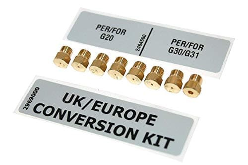 Image of LPG Conversion Kit Compatible With Beko Dual Fuel Range Cooker Model KDVF100X and KDVF100K