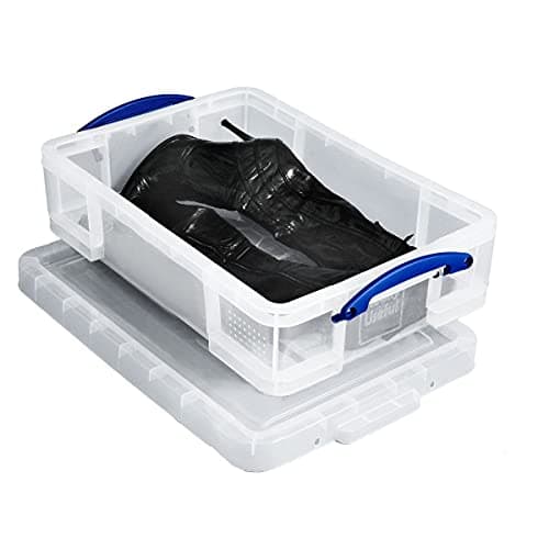 Image of Really Useful Box Plastic Storage 24.5 Litre Clear