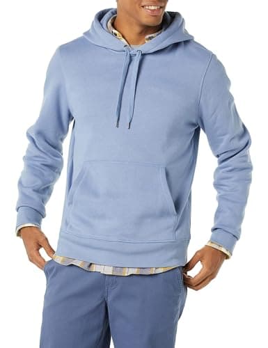 Image of Amazon Essentials Men's Pullover Sweatshirt Hoodie (Available in Big & Tall), Slate Blue, L