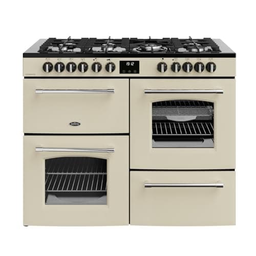 Image of Belling Farmhouse 110cm Dual Fuel Range Cooker - Cream