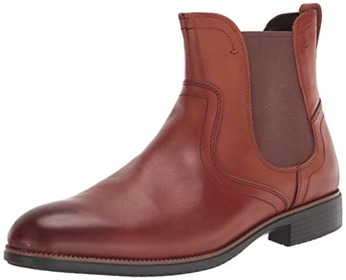 Image of Rockport Men's Total Motion Dressport Chelsea Boot, Tan, 8 Wide