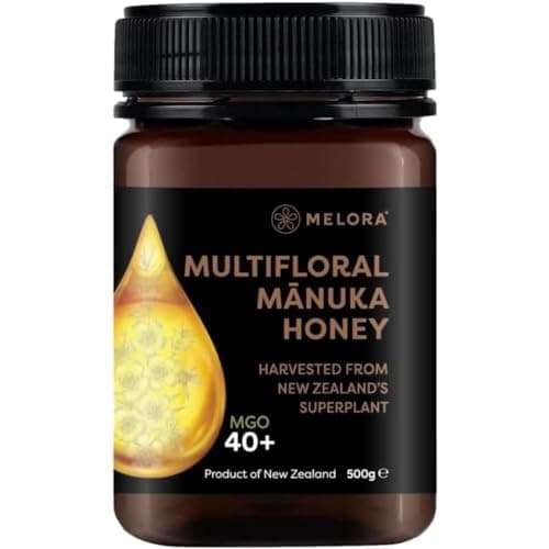 Image of Melora Genuine Manuka Honey - 40 MGO, 500g - 100% Pure & Traceable Manuka from New Zealand
