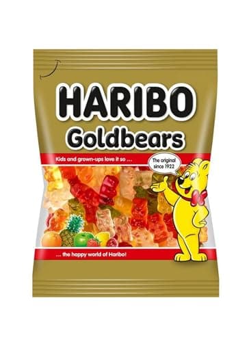 Image of HARIBO Goldbears Gummy Bears – Assorted Fruit Flavours, Classic Sweet Treat for Over 100 Years, 140g